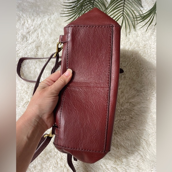 FOSSIL Leather multiway backpack handbag - Picture 5 of 16